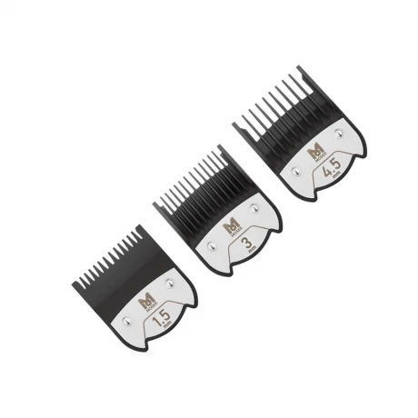 Набор магнитных насадок Moser 1801-7010 Magnetic attm.comb set 1,5/3/4,5mm cart.