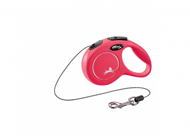 Рулетка-поводок для кошек flexi Cat XS 3 м трос, красный