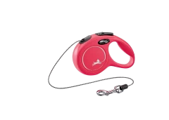 Рулетка-поводок для кошек flexi Cat XS 3 м трос, красный