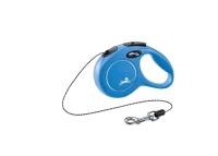 Рулетка-поводок для кошек flexi Cat XS 3 м трос, синий