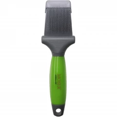 Пуходерка Moser двухсторонняя с силиконовой ручкой