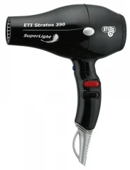 Фен ETI Stratos Superlight 390, 2200 ватт, черный