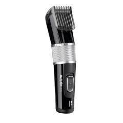 Машинка для стрижки BaByliss E973E, сеть/аккумулятор, черный/серебристый