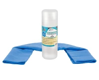 Полотенце GRODO из искусственной замши, цвет голубой