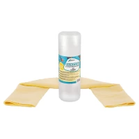 Полотенце GRODO из искусственной замши, цвет желтый