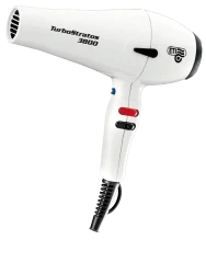 Фен ETI Turbo Stratos 3800, 2400 ватт, белый