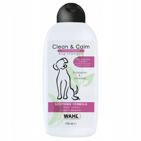 NEW Шампунь для собак Wahl успокаивающий и очищающий 750 мл