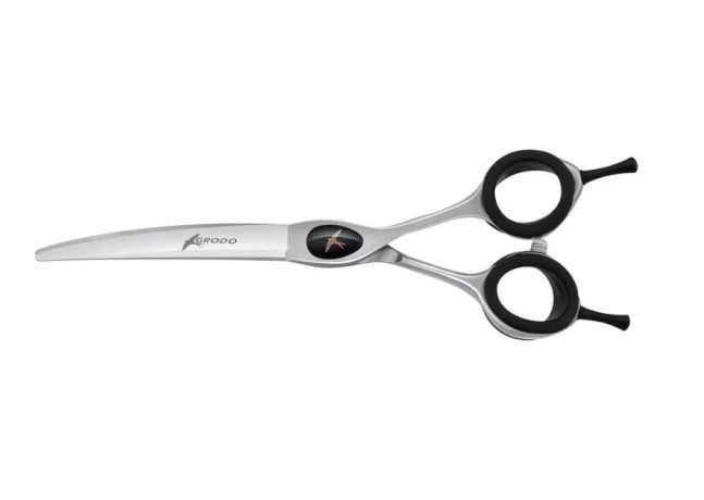 Ножницы GRODO FT-65C Silk Slice изогнутые 6,5"