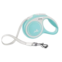 Поводок-рулетка flexi New Comfort XS 3 м 12 кг лента, голубой