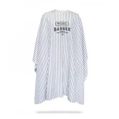 Пеньюар Wahl для барберов в полоску