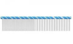 Расчёска GRODO с градуировкой 16 см с зубчиками 2,6 мм, цвета в ассортименте