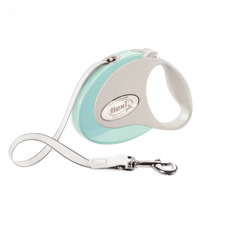 Поводок-рулетка flexi Style S 3 м 12 кг лента, мятный