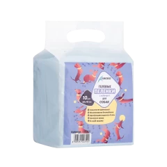 Гелевые пеленки GRODO для собак 60х45 см с ароматом лаванды, 10 шт.