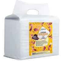 Гелевые пеленки GRODO для собак 60х45 см с углем, 60 шт.