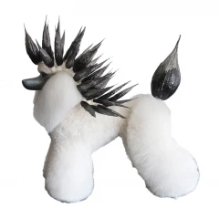 Манекен собаки Show Tech обучающий, цвет белый