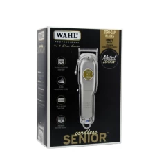 NEW Машинка для стрижки Wahl 3000116 Senior Cordless EU, серебро