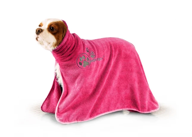 Полотенце-попона из микрофибры Show Tech розовое, размер M
