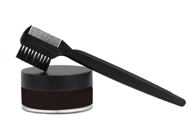 Крем оттеночный Show Tech Color Mask с кистью, цвет черный, 20 г