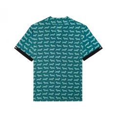 Рубашка Artero с V-образным вырезом и принтом &quot;Таксы&quot;, размер XL