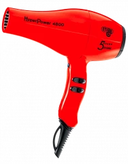 Фен ETI Hyper Power 4800, 2600 ватт, красный
