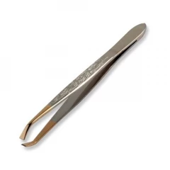Пинцет Artero E335 для бровей, золотой