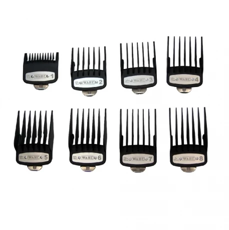 NEW Набор пластиковых насадок Wahl для машинок, 3-25 мм, 8 шт