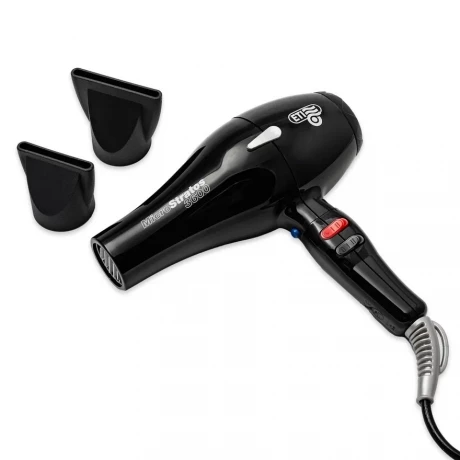 Фен ETI Micro Stratos 3600, 2400 ватт, черный