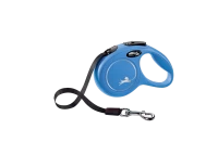 Поводок-рулетка для собак flexi New Classic XS 3 м лента, синий