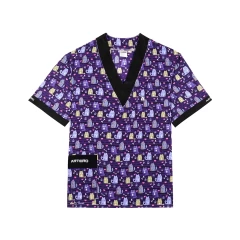 Рубашка Artero с V-образным вырезом и принтом &quot;Коты&quot;, размер M