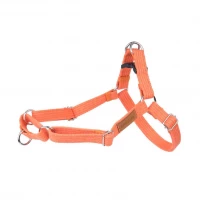 Шлейка регулируемая AmiPlay EASY GO Cotton M 30-50/2 см, оранжевая