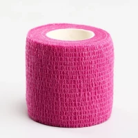 Ветеринарный эластичный бинт GRODO 5см х 4,5м, розовый