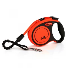 Поводок-рулетка flexi Xtreme XS 3 м лента, оранжевый