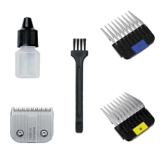 Сетевая машинка для стрижки животных Moser 1245-0077 Max45 с ножом 1 мм + насадки