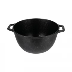 Кастрюля MARBLE 4 л, с термостойкой стеклянной крышкой 24 см