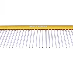 Расческа Artero Gold 25 см облегченная с алюминиевой ручкой