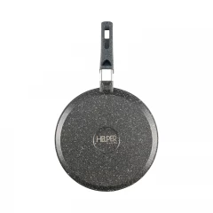 Сковорода блинная COMFORT 22 см, серый гранит