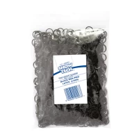 Латексные резиночки Show Tech черные, 1000 шт.