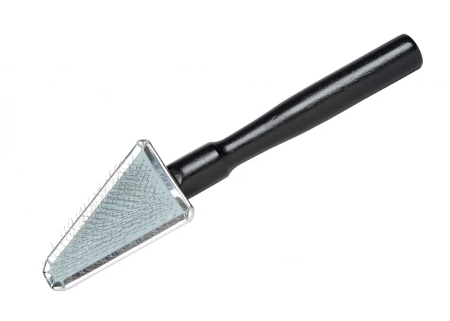 Пуходерка Yento Show Coat с удлиненной ручкой, треугольная