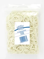 Резиночки для папильоток Show Tech белые, 1000 шт.