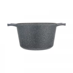 Кастрюля GRANIT 3 л, с термостойкой стеклянной крышкой 20 см