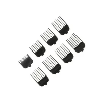 Набор пластиковых насадок 8 шт. черные для машинок Wahl