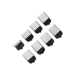 Набор пластиковых насадок 8 шт. черные для машинок Wahl