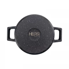 Кастрюля GURMAN 3 л, с термостойкой стеклянной крышкой 20 см, galaxy