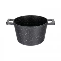 Кастрюля GURMAN 3 л, с термостойкой стеклянной крышкой 20 см, galaxy