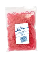 Резиночки для папильоток Show Tech ярко-розовые, 1000 шт.