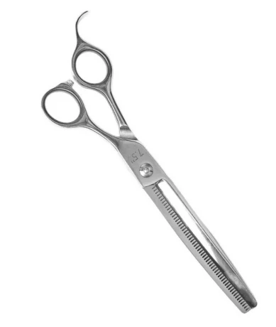 Ножницы GRODO Silk Slice филировочные с большим черным винтом 7,5" 56T