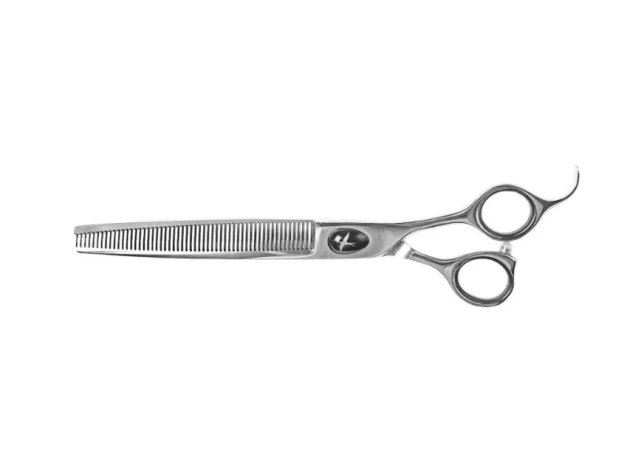 Ножницы GRODO Silk Slice филировочные с большим черным винтом 7,5" 56T