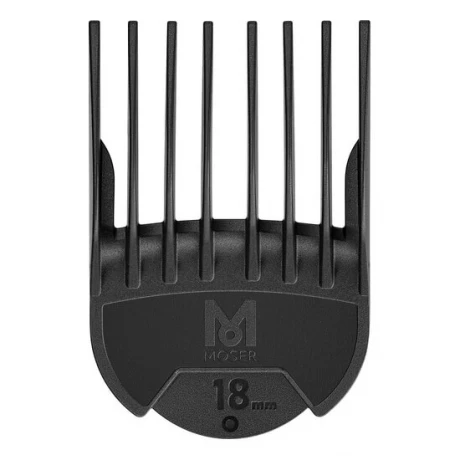 NEW Насадка гребень Moser 1802-7050 пластиковая 18 мм, черная